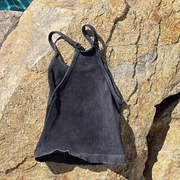 Free People Movement Happiness Runs Long Crop Tank - Picture 9 of 9